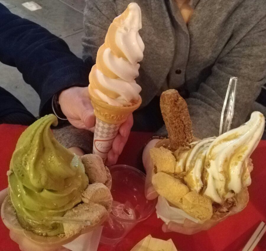 いろいろなアイスクリーム